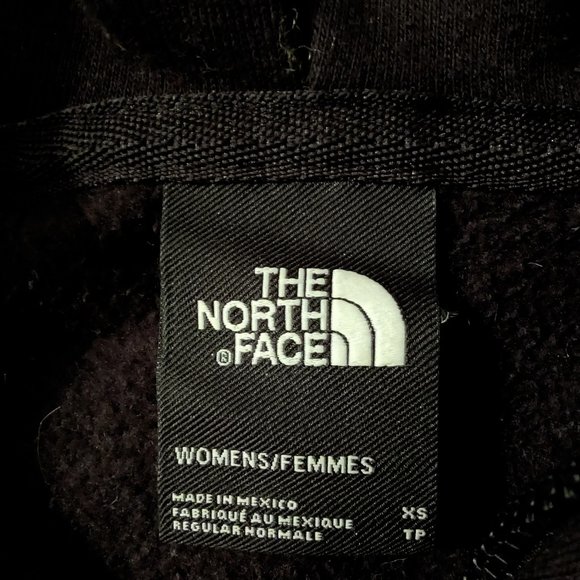 The North Face Red Box Patch Black & Red Zip Up Hoodie Unisex - Picture 5 of 11